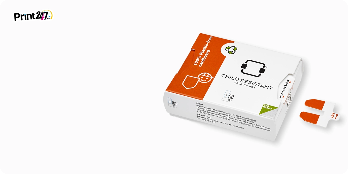 Child-resistant packaging ensures children cannot easily open containers, reducing the risk of accidental ingestion.